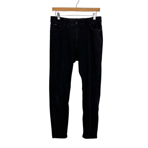 Curve Appeal Black Skinny Jeans - Size 8/29 (Inseam 26")