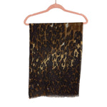 Persona by Marina Rinaldi Animal Print Sheer Shawl/Scarf