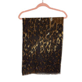 Persona by Marina Rinaldi Animal Print Sheer Shawl/Scarf