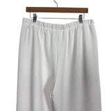 Wilfred Light Birch Bouleau Pale Drawstring Wide Leg Pants NWT- Size L
