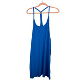 J Crew Blue Racerback Dress- Size XL