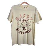 Comfort Colors (Mountain Moverz) Cream Happy Howdyween Tee- Size M (sold out online)