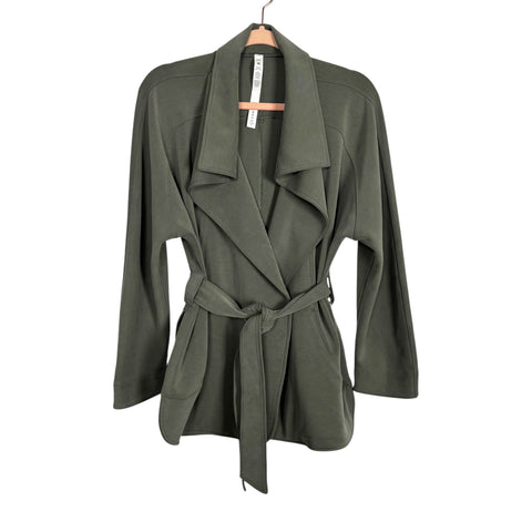 Lululemon Grey Softstreme Belted Wrap NWT - Size XS/S