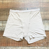 Lounge Sleep Beige Women's Boxer Shorts NWT- Size XL (sold out online)