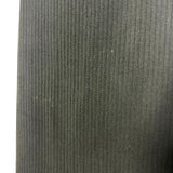 Free People Black Ribbed Front Slit Skirt- Size S (see notes)