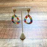 Wildflower The Bedons Colorful Earrings (New in Bag)