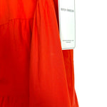 AURA Coral Button Up Sleeveless Dress NWT - Size S (See Notes)