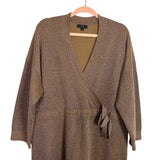 J. Crew Lurex Wrap Sweater Jumpsuit - Size L