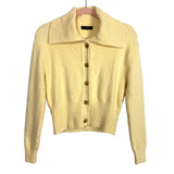 J. Crew Pale Yellow Button Front Cardigan Sweater and Tank Set- Size XS (sold as a set)