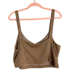 Reath & Wren Camel Beaded Sweater Cami- Size XL (sold out online)