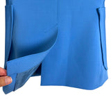 Smythe Blue Wool Blend Blazer- Size 2