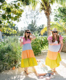 Crosby by Mollie Burch Smocked Bodice Colorblock Dress- Size XXL (sold out online)