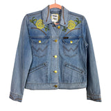 Wrangler x Yellow Rose By Kendra Scott Embroidered Denim Jacket NWT- Size S