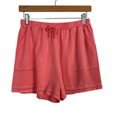 Zesica Coral Knit Top and Shorts Set- Size M (sold as a set)