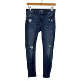 DL1961 Florence Instasculpt Cropped Slater Distressed Jeans- Size 26 (Inseam 25”)