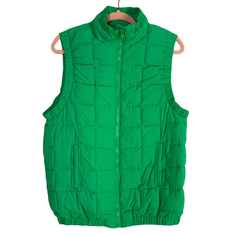 By Together Green Puffer Vest- Size S