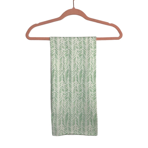 Newborn Nest Green Printed Swaddle Blanket