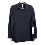 Alo Yoga Black Dreamscape Button Down Long Sleeve NWT - Size XS