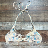 Blackbough Kitten Print Bikini Top- Size XS