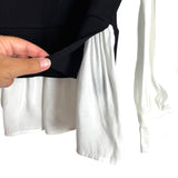 Impressions Layered Sweater Vest Top - Size S