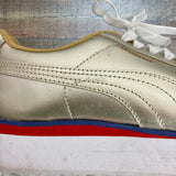 Puma Metallic Gold Platform Sneakers- Size 6 (see notes)