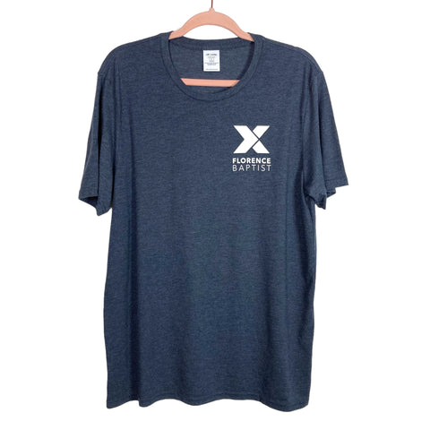 Allmade Navy Florence Baptist Tee- Size L