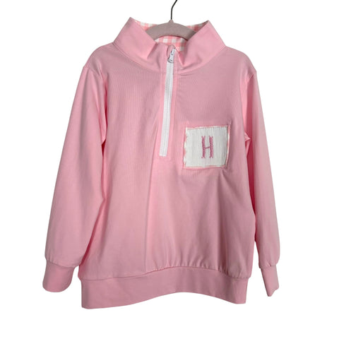 The Smocking Place Pink "H" Pullover NWT - Size 3T