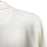 YPB Cream Zip Up with Elastic Pull Waist Sweatshirt- Size S (see notes, sold out online)