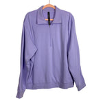 Lululemon Purple Quarter Zip Pullover- Size L