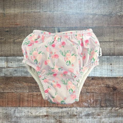 Green Sprouts Floral Print Swim Diaper - Size 3T