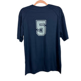 Badger Sport Navy Silver Sox Tee- Size M