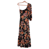 L*Space Floral Print One Shoulder Dress - Size 4 (sold out online)