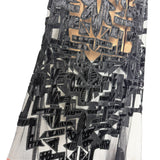 For Love & Lemons Black Mesh Overlay Dress with Tan Lining- Size S