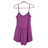 Beaully Pink/Purple Athletic Romper- Size XL