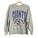 NFL Team Apparel Heather Gray New York Giants Sweatshirt- Size XS (see notes)