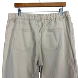Bae. Cream Drawstring Waist Pants- Size L (sold out online)
