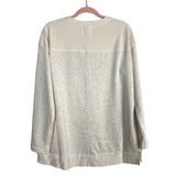 Wishlist Oatmeal French Terry Tunic Sweatshirt NWT- Size S/M