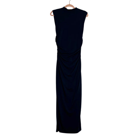 Abercrombie & Fitch A&F Modal-Blend Collection Navy Blue Fitted Dress – The Saved Collection Abercrombie & Fitch A&F Modal-Blend Collection Navy Blue Fitted Dress – The Saved Collection