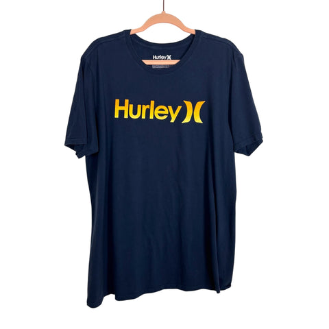 Hurley Navy T-Shirt - Size Men's XL