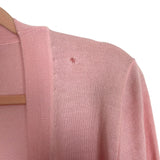 Nordstrom Light Pink Cardigan - Size L (See Notes)