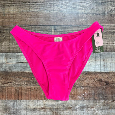 Wild Fable Pink Low Rise Cheeky Swim Bottoms NWT - Size S(4-6) (We Have Matching Top!)
