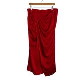 ELOQUII Red Satin Skirt - Size 14 (Sold Out Online!)