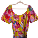 Farm Rio Neon Macaws Belted Maxi Dress NWT- Size XL