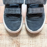 Adidas Black Canvas Velcro Sneakers-Size 10.5K (see notes)
