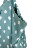 Pink Lily Green/White Polka Dots with Tie Smocked Maxi Dress- Size S (see notes, sold out online)