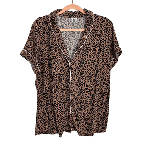 Nordstrom Animal Print Pajama Set - Size M