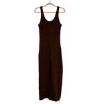 Abercrombie & Fitch Brown Tank Sweater Dress with Slit- Size L (sold out online)