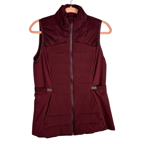 Lululemon Wine Goose Down Vest- Size 8