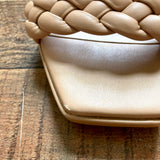 Dolce Vita Mocha Braided Double Strap Ashby Block Heels- Size 7 (see notes, sold out online)