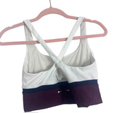 The Upside White Wine and Black Sports Bra- Size 6